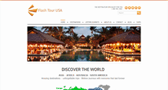 Desktop Screenshot of flashtourusa.com